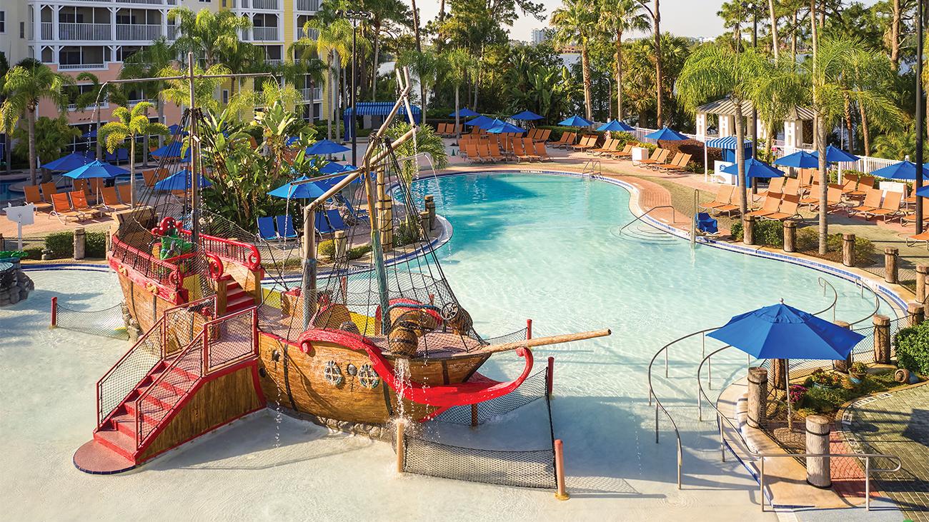 Shipwreck Landing Pool - 上空からの眺め